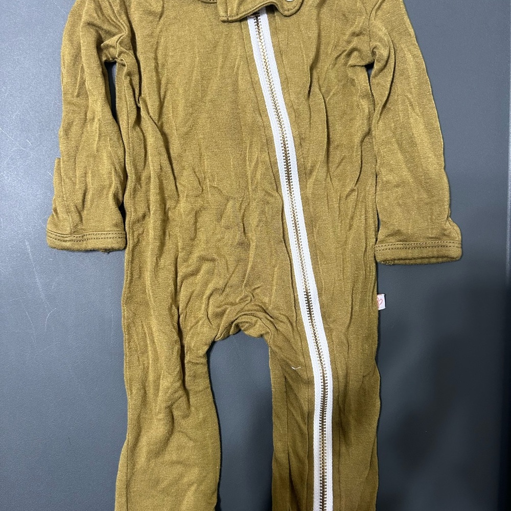 Posh Peanut Olive baby Footie